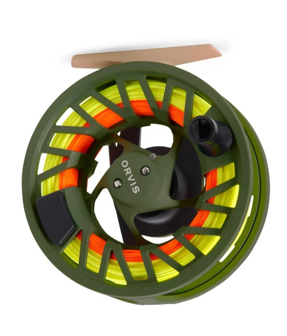 Orvis Clearwater Fly Fishing Reel Dark Pine
