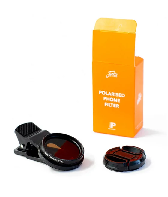 Clip Polarizado para Smartphone de Fortis