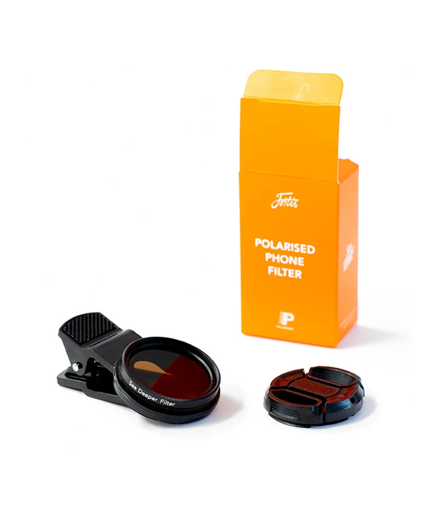 Clip Polarizado para Smartphone de Fortis