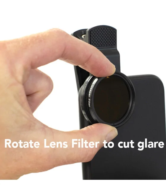 Clip Polarizado para Smartphone de Fortis