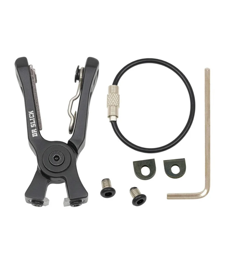 Cortahilos Cyclone de Dr. Slick Black Offset Cortahilos Cyclone de Dr. Slick Black Offset